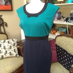 Vintage Pin-up Secretary Dress